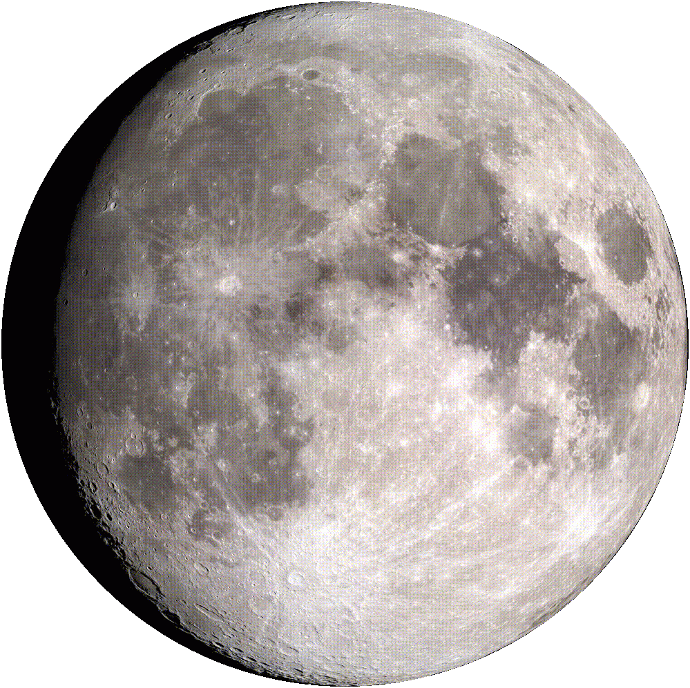 Waxing Gibbous, Moon at 12 days in cycle