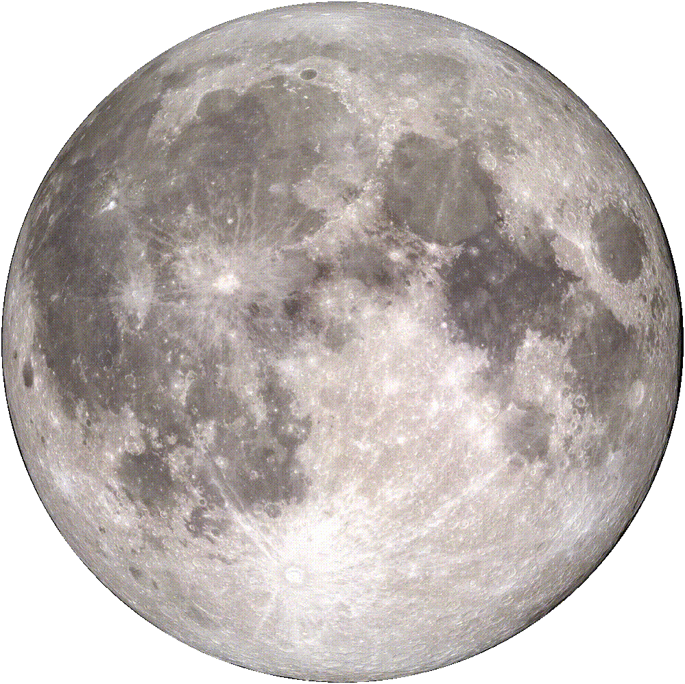 Full Moon, Moon at 15 days in cycle