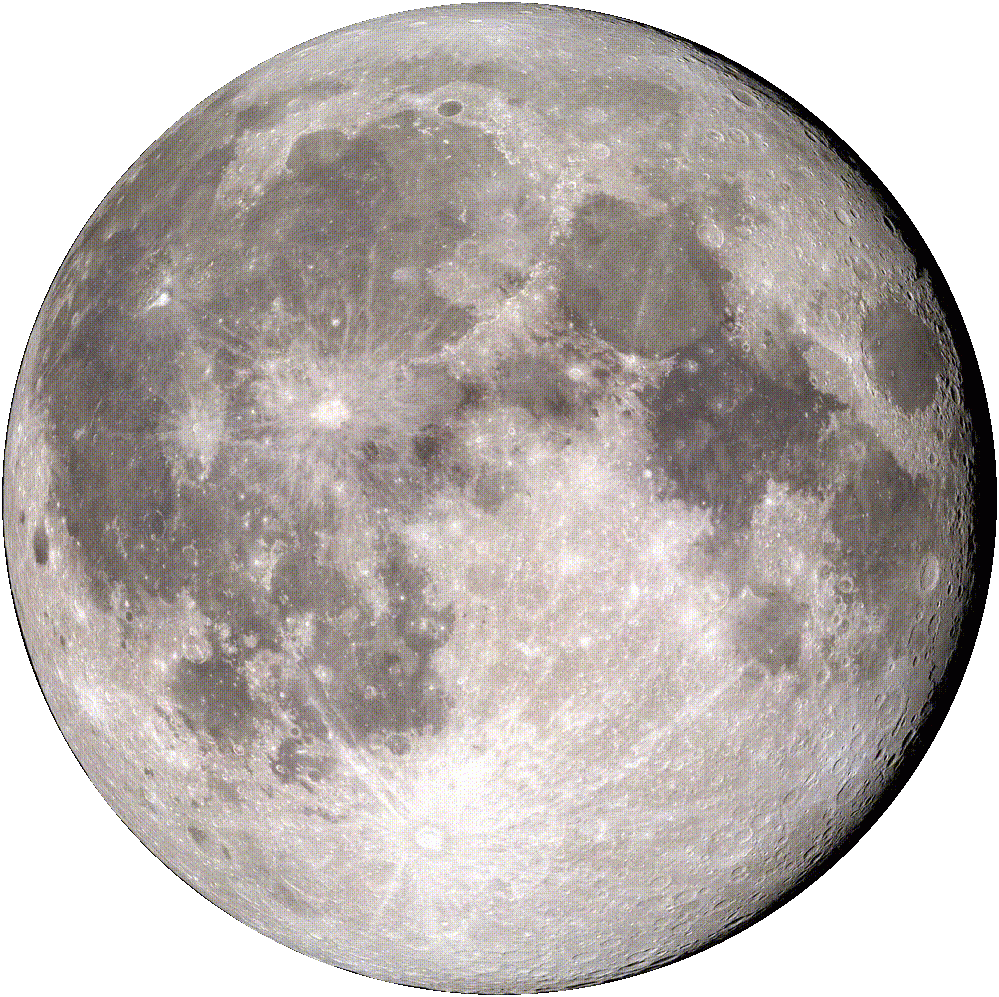 Waning Gibbous, Moon at 16 days in cycle
