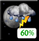 Monday Night: Showers And Thunderstorms Likely then Chance Showers And Thunderstorms
