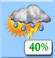 Sunday: Chance Showers And Thunderstorms
