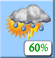 Sunday: Chance Showers And Thunderstorms then Showers And Thunderstorms Likely