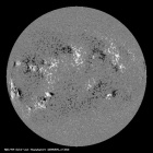 Latest SDO/HMI Magnetogram image of the Sun