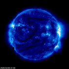 Click for time-lapse image of the sun