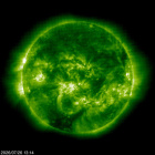 SOHO EIT 195 image of the sun